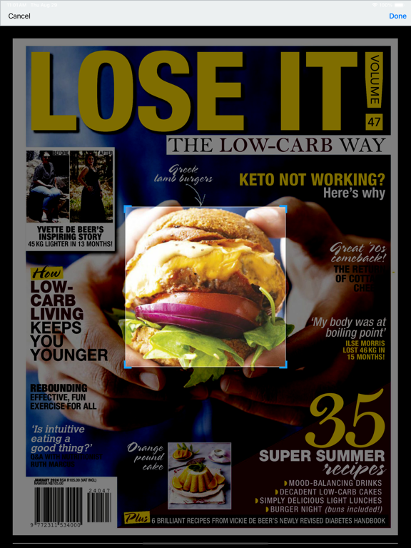 Lose It! Magazine iPad app afbeelding 3