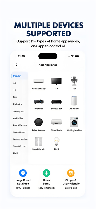 Universal Remote - TV AC Screenshot 2 of 3