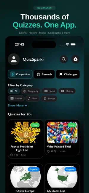 QuizSparkr screenshot 1