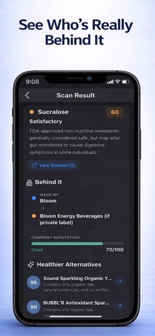 Kiwi - Better Health Scanner screenshot