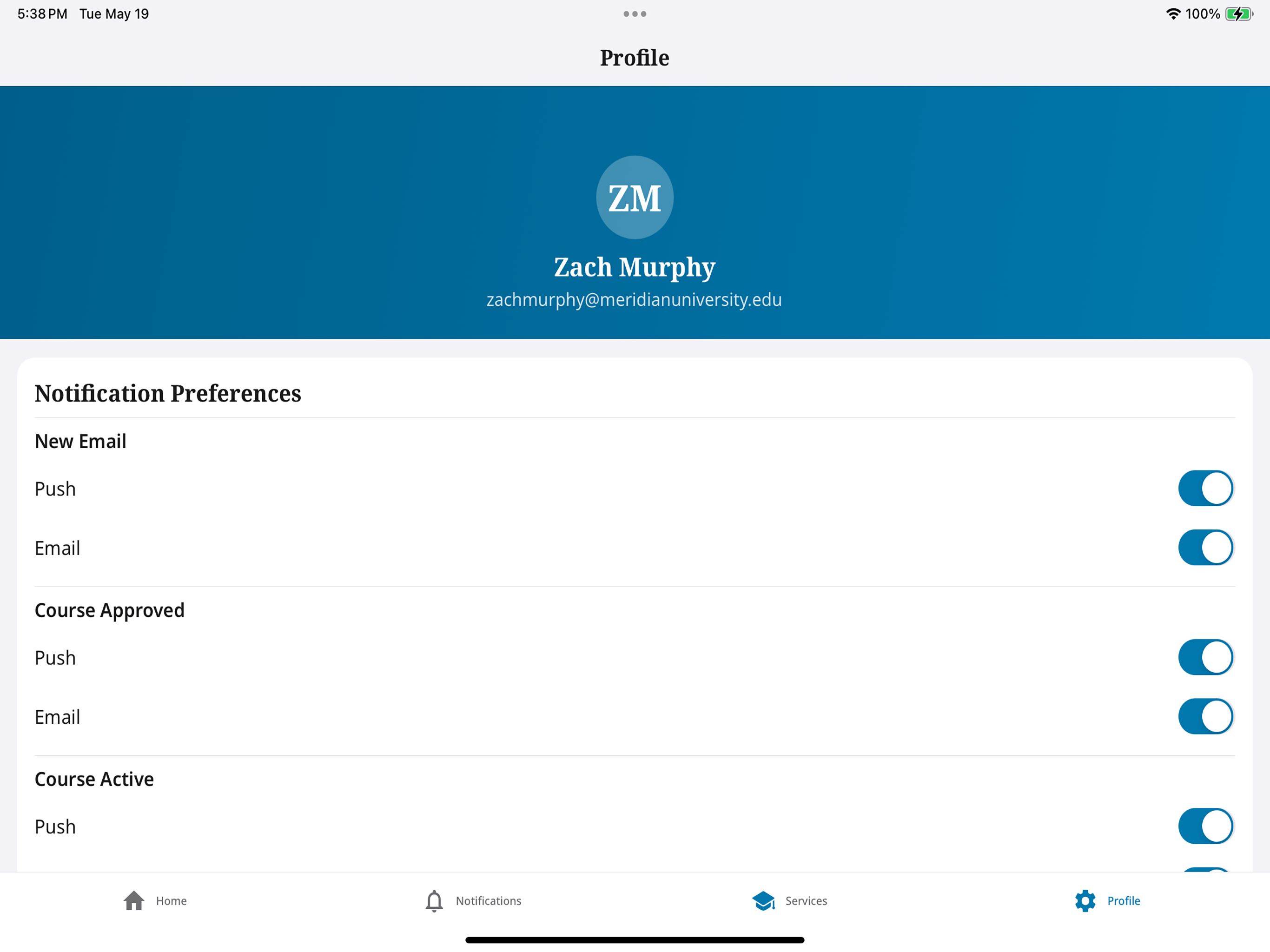 MeridianU screenshot 11