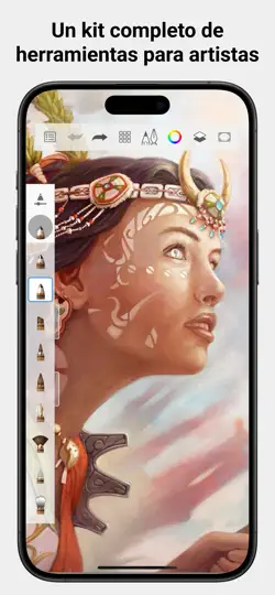 Captura de pantalla de Sketchbook® Premium en iPhone 1