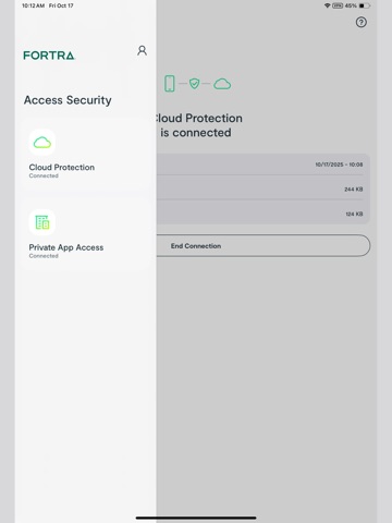 Secure Enterprise by Fortra iPad screenshot