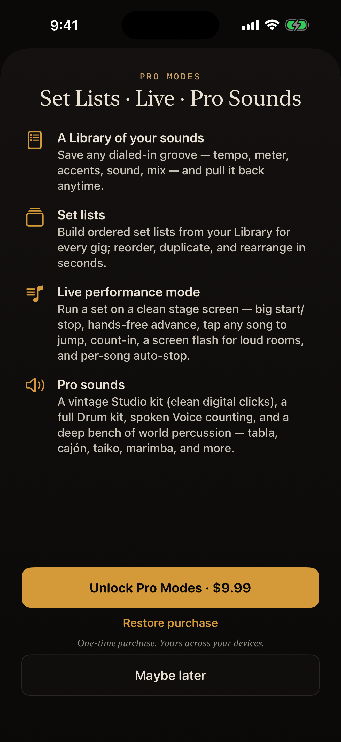 BassEducation Metronome screenshot 6