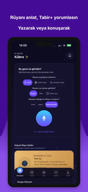 Tabir+: Yapay Zeka Rüya Tabiri screenshot 3