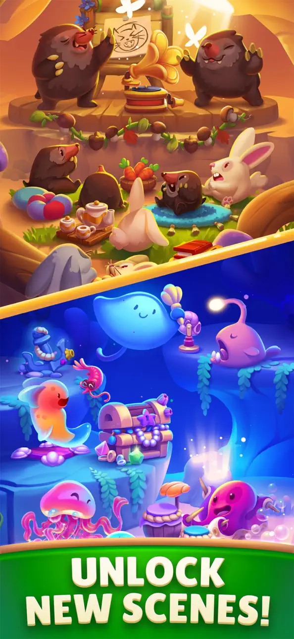 My Lovely Planet Puzzle Match3 Hack screenshot 5 - iOS game interface
