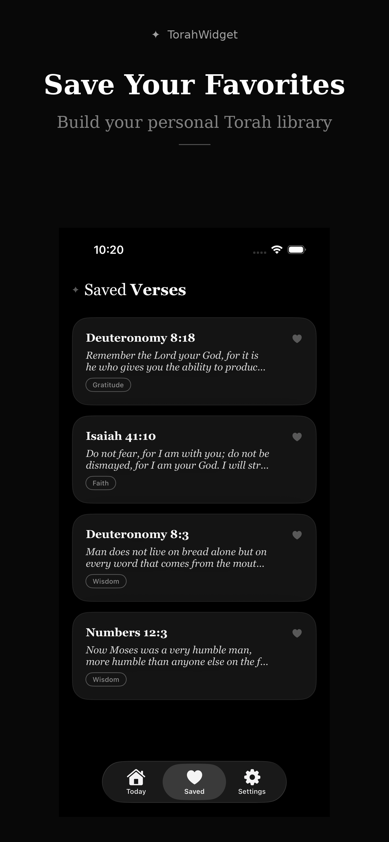 Torah Widget screenshot 8