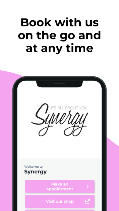 Synergy Hair and Beauty app screenshot