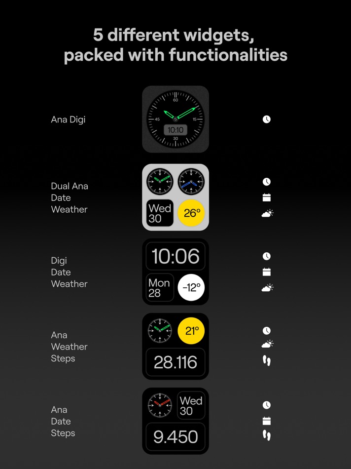 #2. Timedash Widgets (iOS) 由: TIN