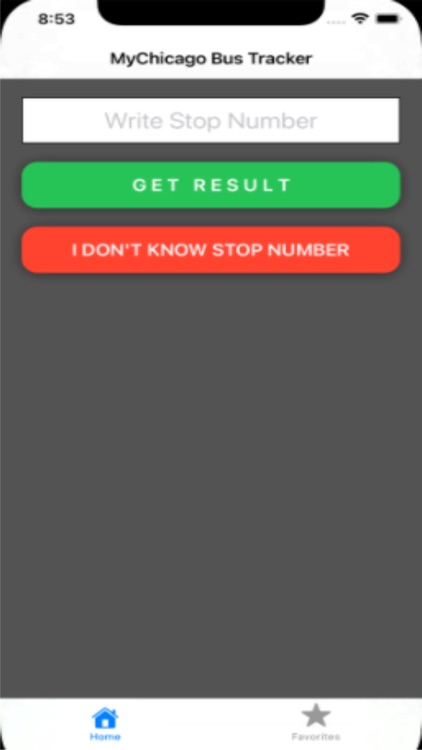 MyChicago Bus Tracker