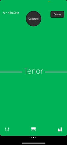 Balance Pipe Band Tuner iPhone screenshot