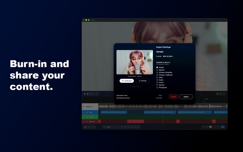 App screenshot