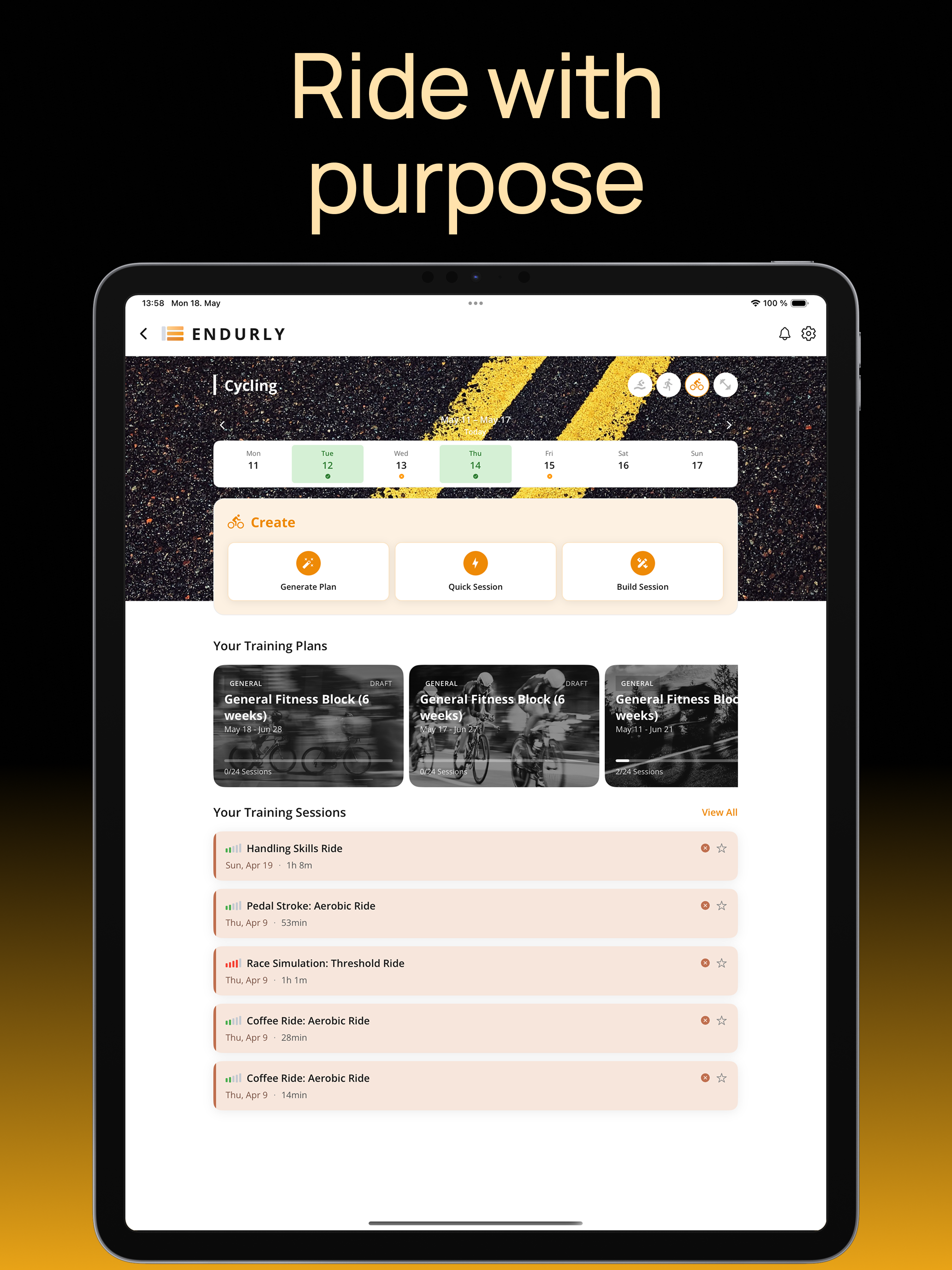Endurly | Training Plans screenshot 12