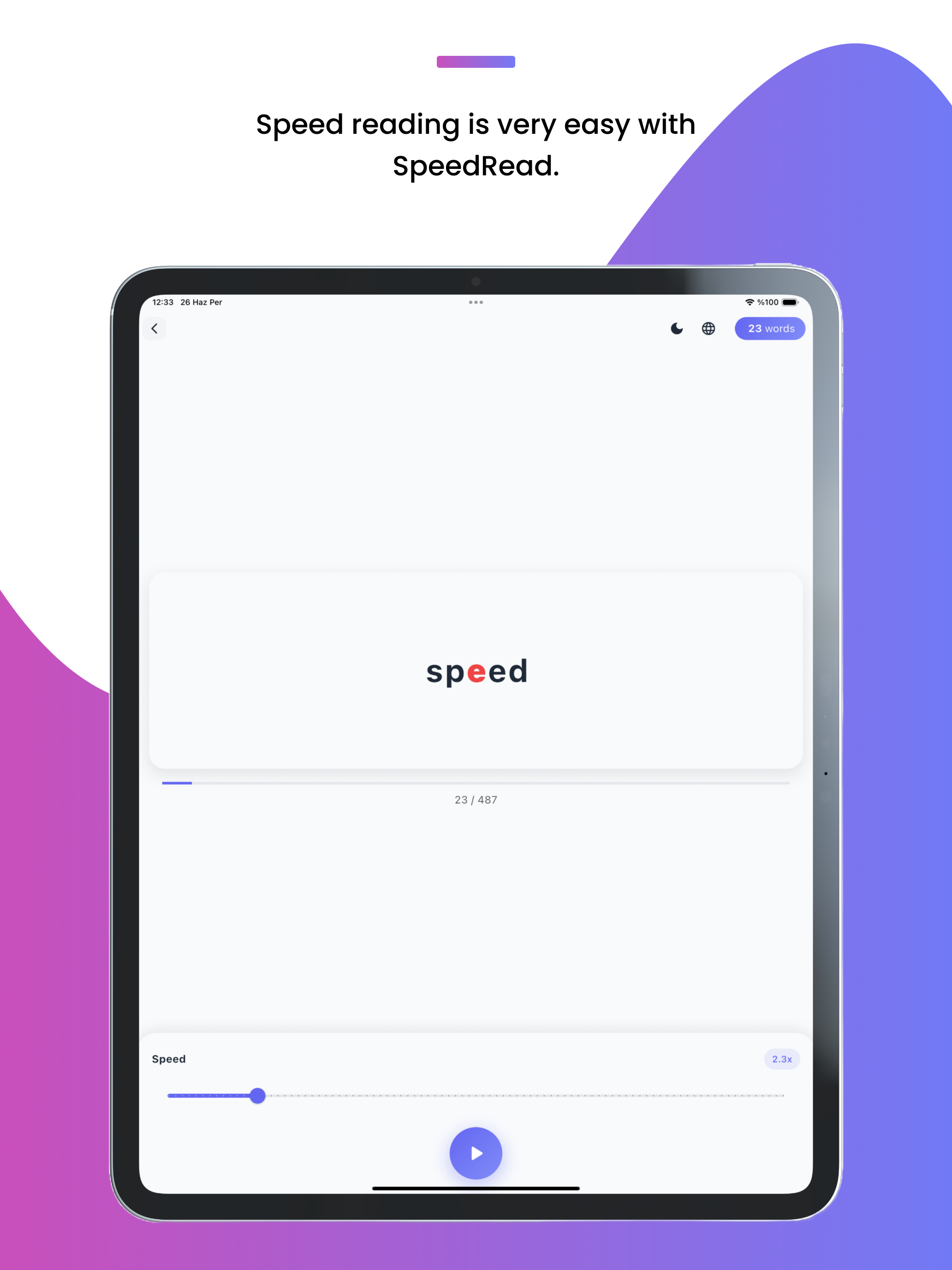 SpeedRead: Reading Trainer screenshot 10