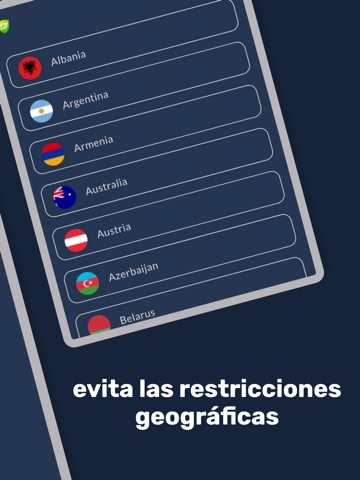 VPN.lat: ilimitado y seguro iPad screenshot 2