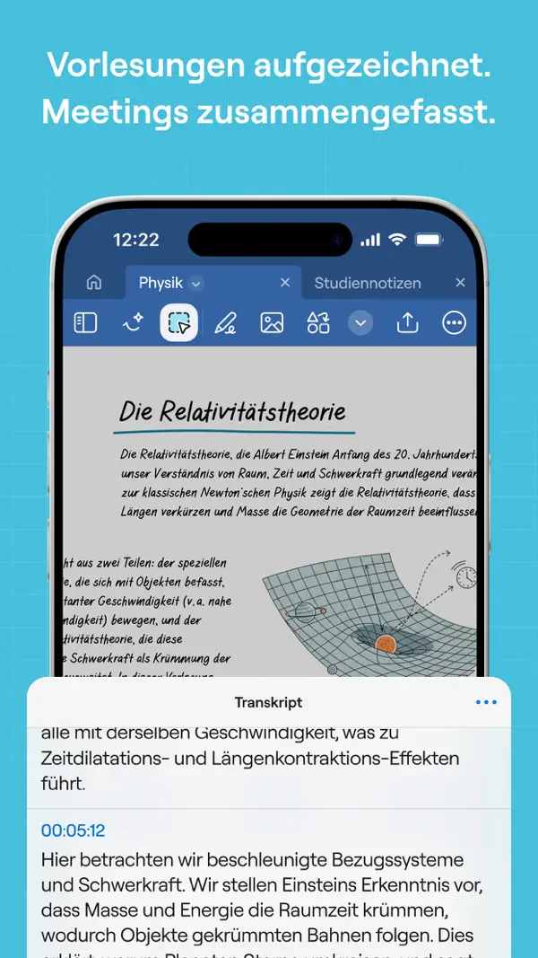 Goodnotes: KI-Notizen, PDF Screenshot 3