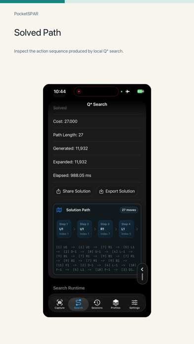 PocketSPAR Screenshot 5 of 7