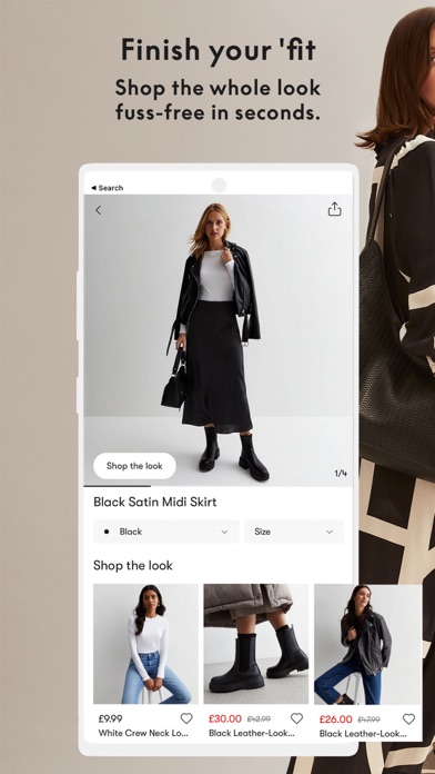 New Look Fashion Online Screenshot