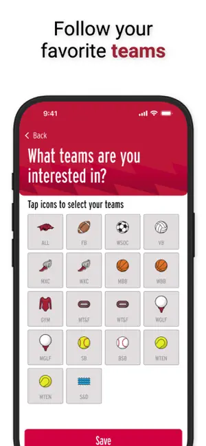 Arkansas Razorbacks screenshot 1