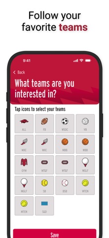 Arkansas Razorbacks Screenshot 1 of 5
