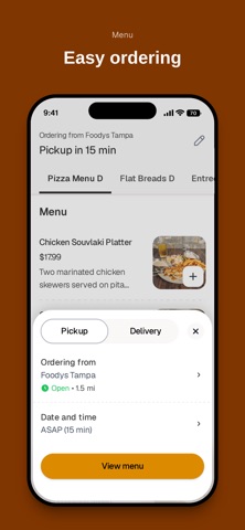 Foodys Mobile screenshot