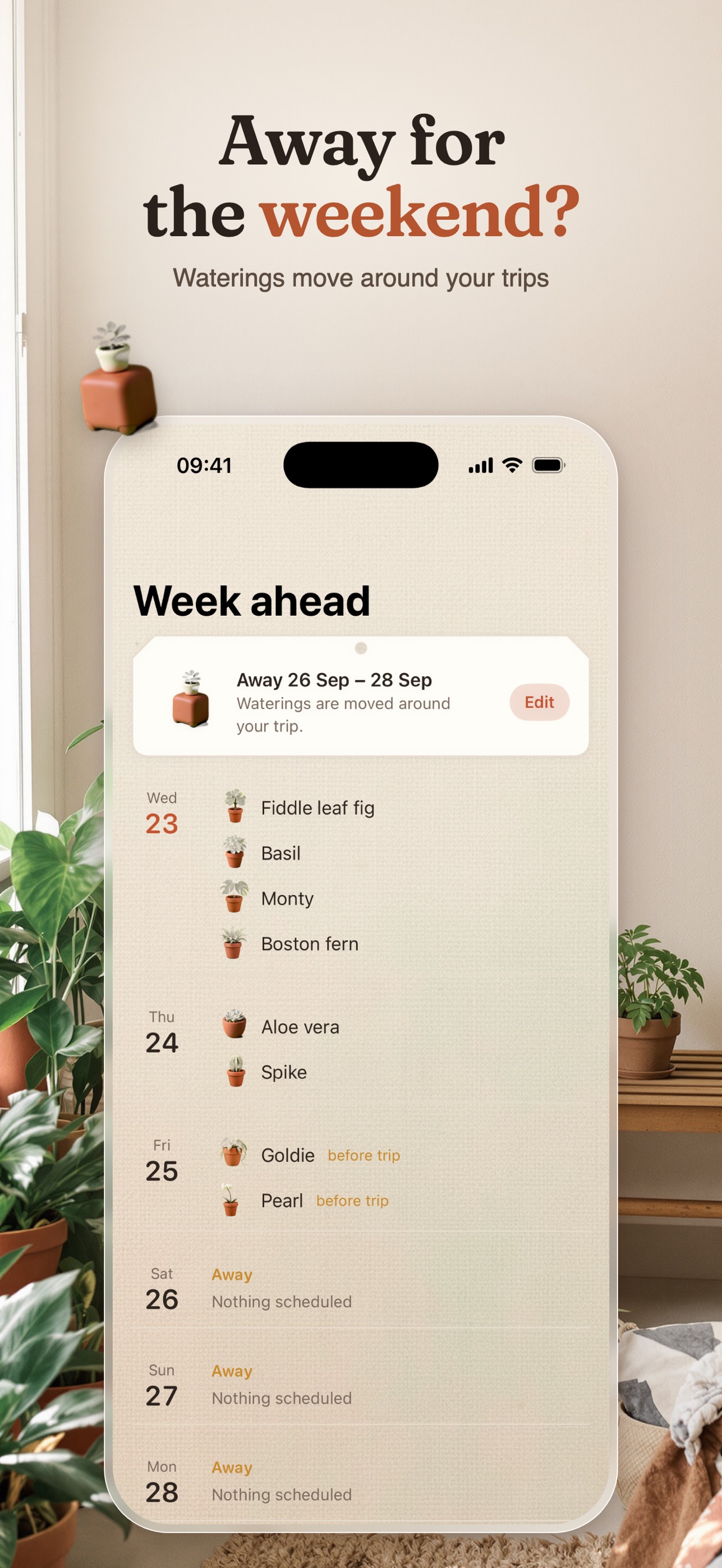 Screenshot 3 of Sprigo: Houseplant Watering