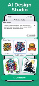 AI Design Creator & Font Space screenshot