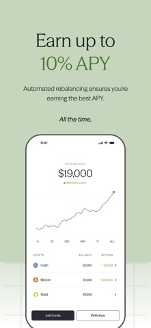 Axal: High Yield Savings iPhone screenshot