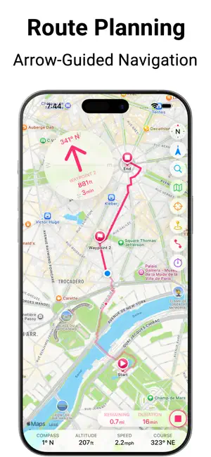 Maps & Outdoor Nav - Mapki screenshot 1