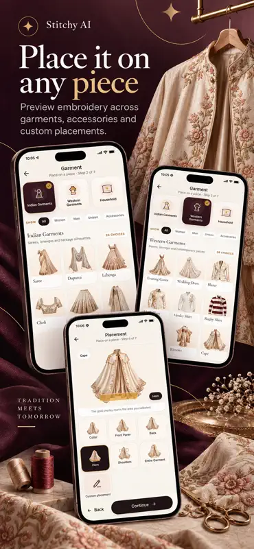 Stitchy AI: Embroidery Design screenshot 5 of 7