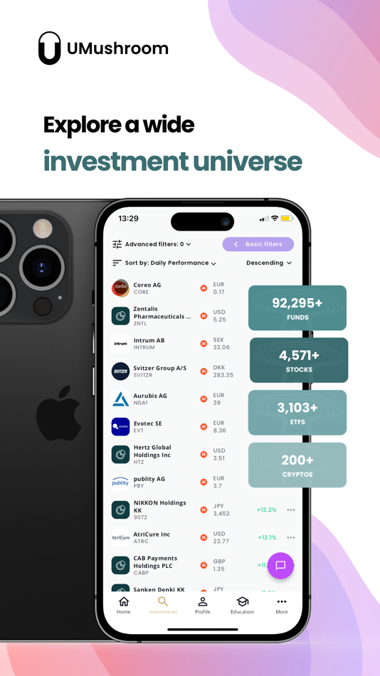 #5. UMushroom: Investing Made Easy (iOS) 由: UMushroom
