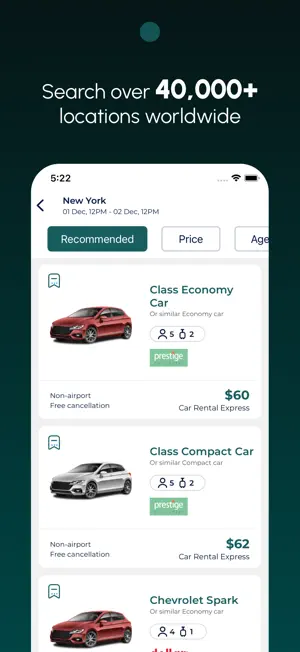 Rental Cars App - Rent a Car screenshot 4