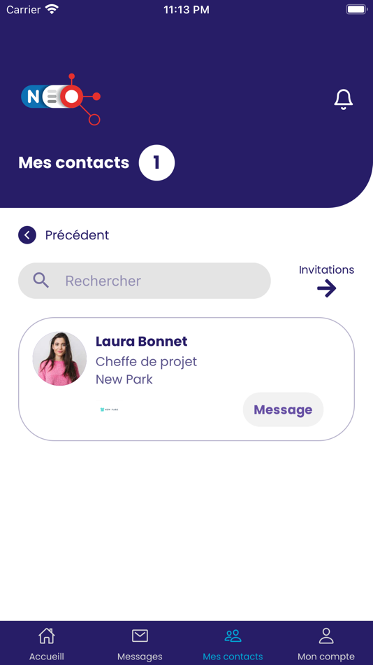 #9. NEO, l'assistant virtuel (iOS) 由: AGENCE BEC