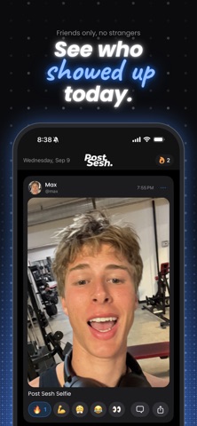 PostSesh - Daily Gym Pics screenshot 4