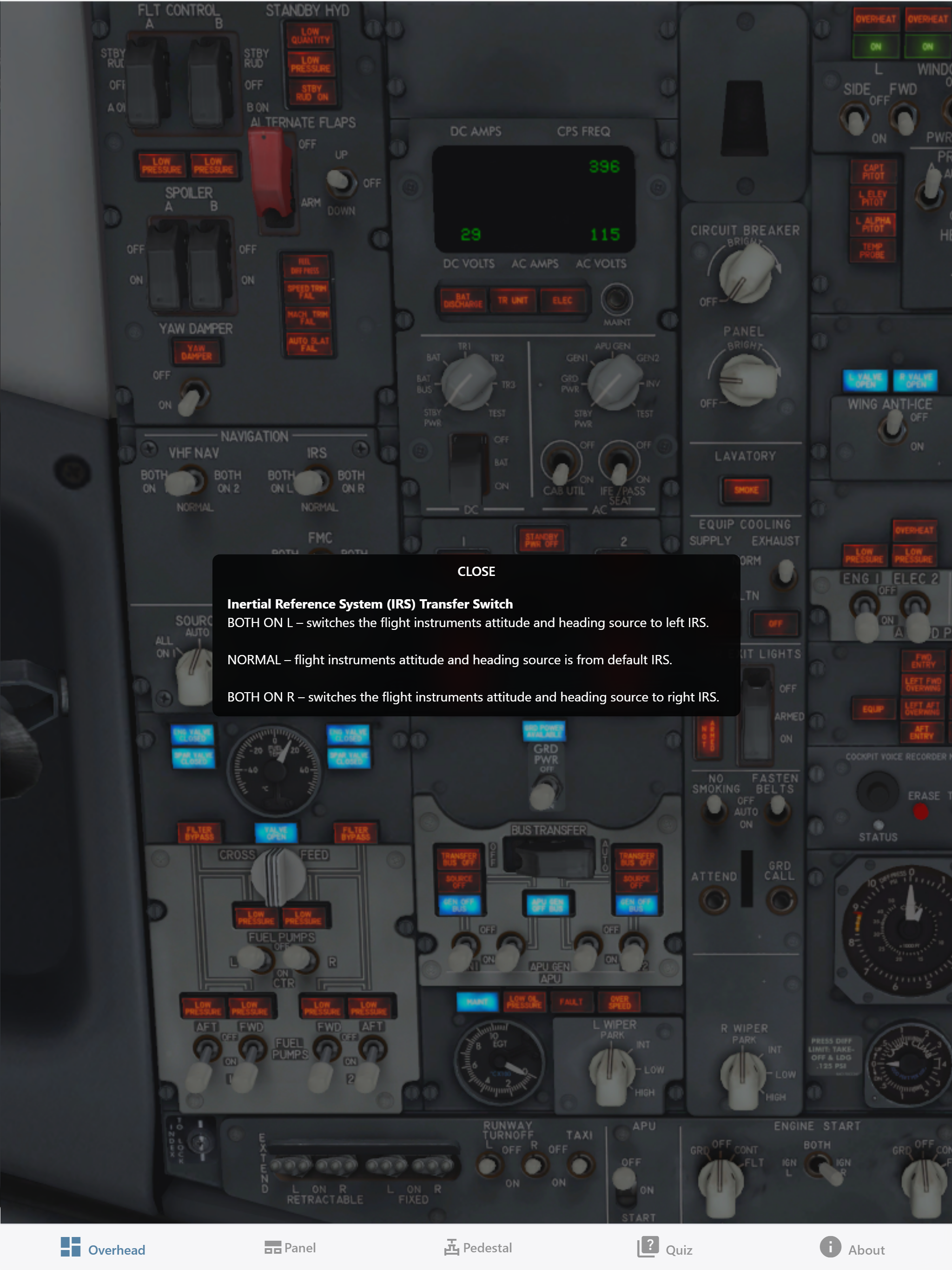 B737 Lights and Switches screenshot 6