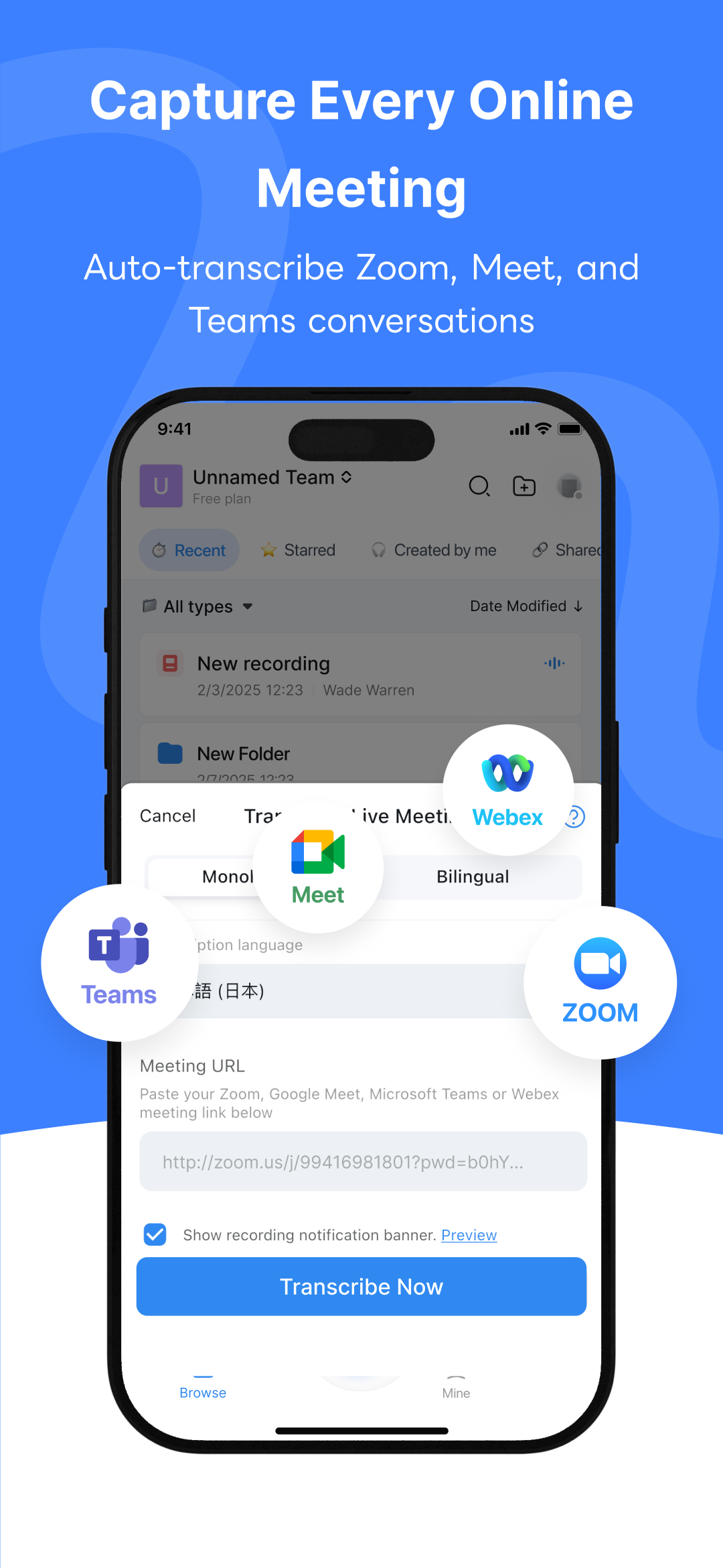 Notta Transcribe Voice to Text screenshot 5