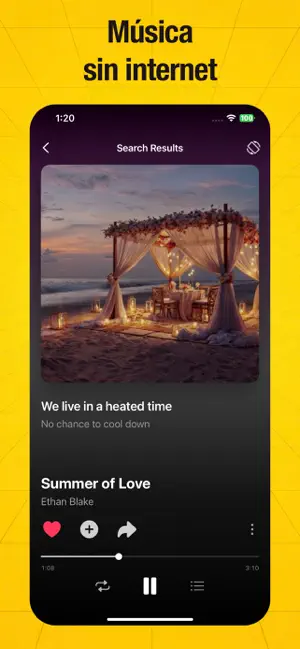 Offline • Música sin conexión iPhone screenshot 1