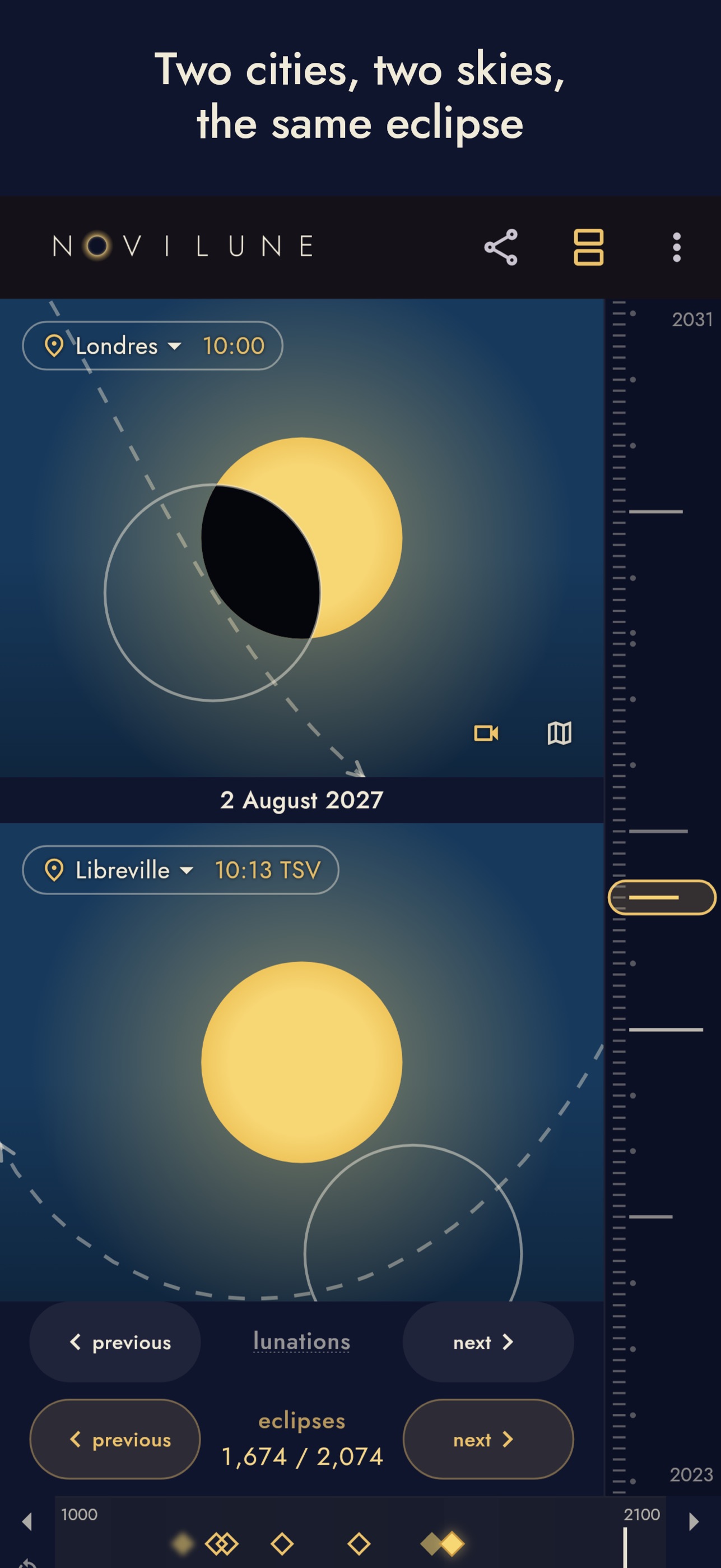Screenshot 6 of Novilune: Eclipse Almanac