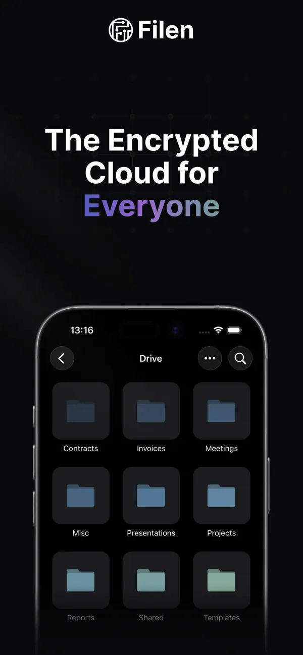 Screenshot #1 pour Filen - Cloud Storage