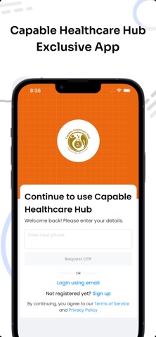 Capable Healthcare Hub iPhone screenshot