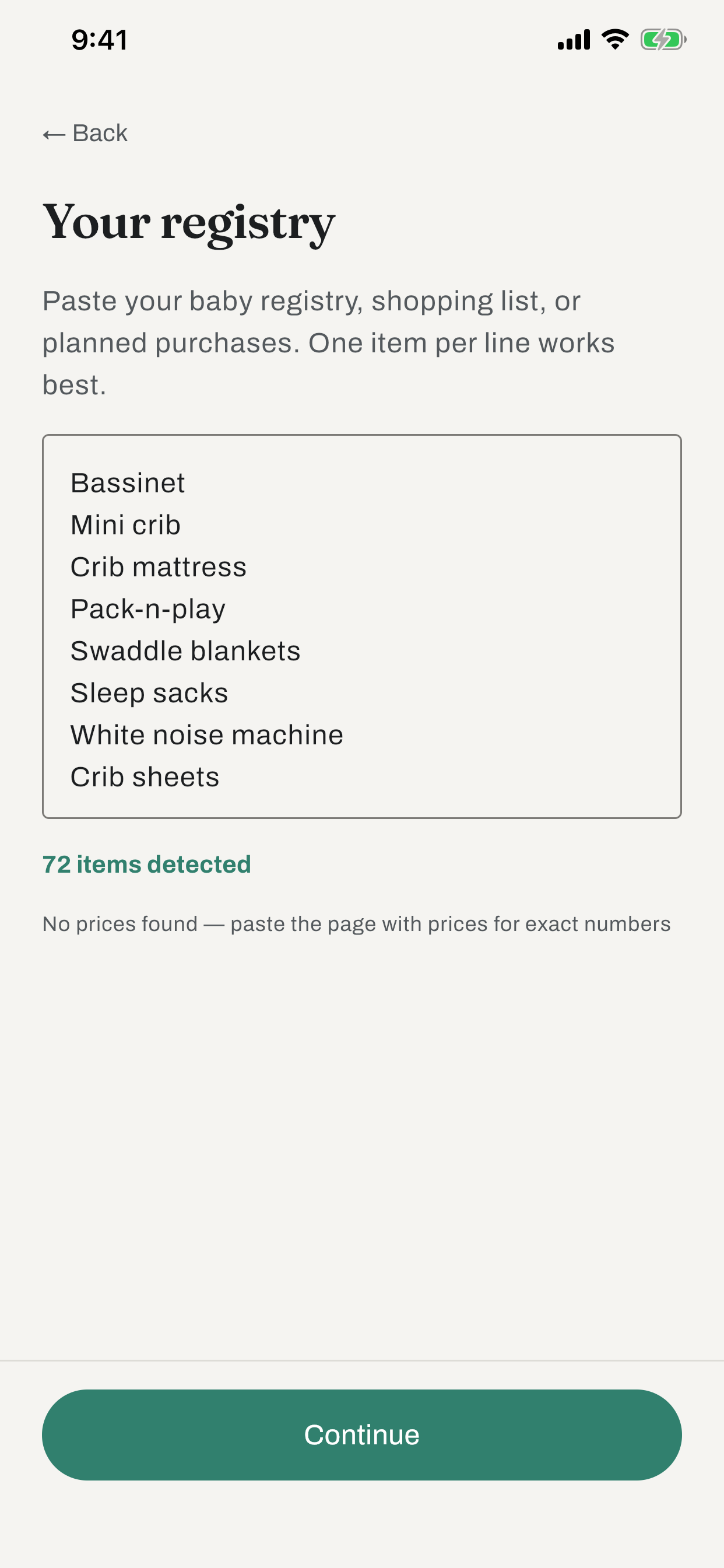 Don't Buy That Yet: Baby screenshot 2