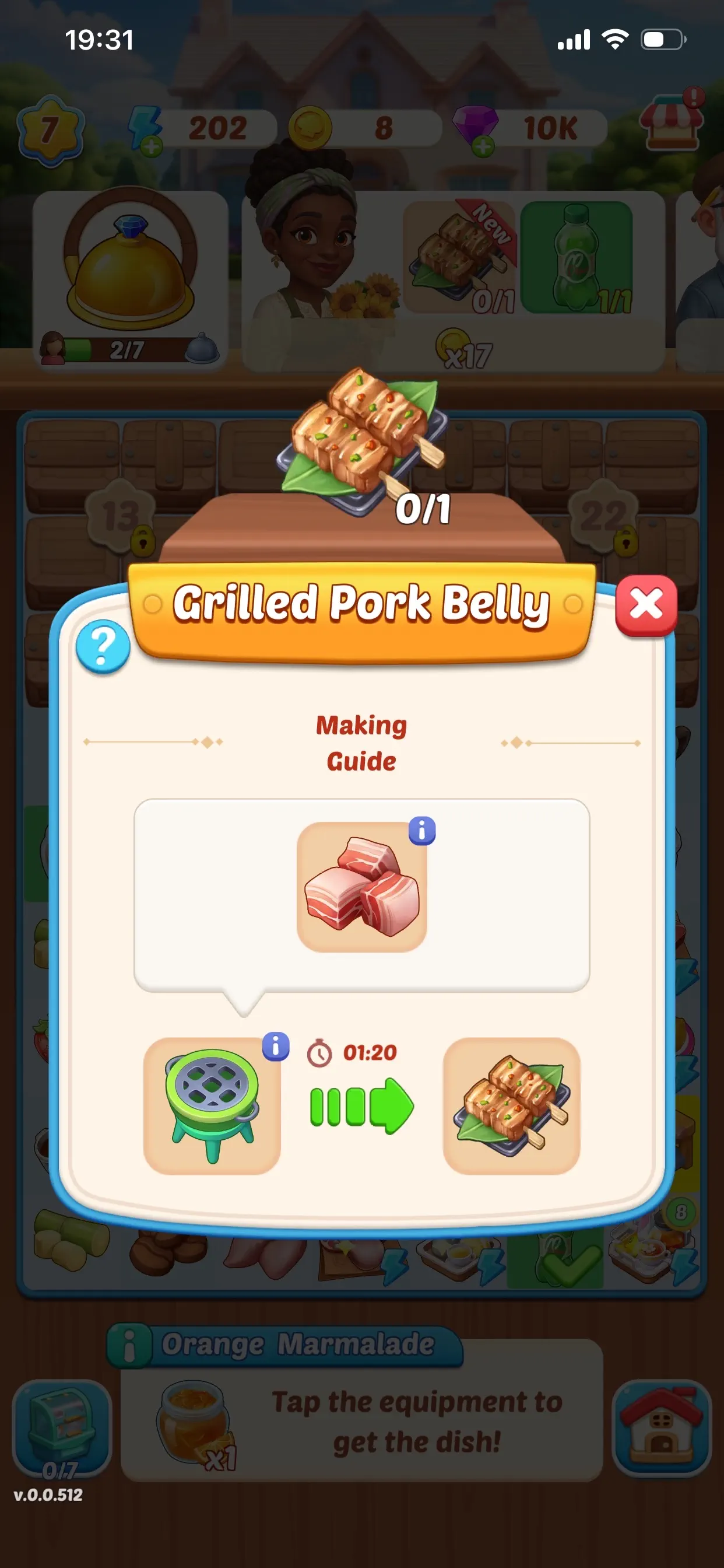 #8. Tasty Merge: Dishes Story (iOS) De: Deviloper Limited Company
