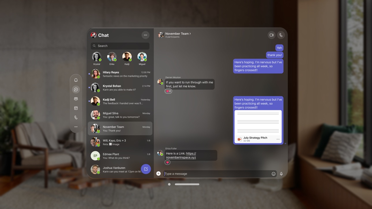 Apple Vision Pro screenshot