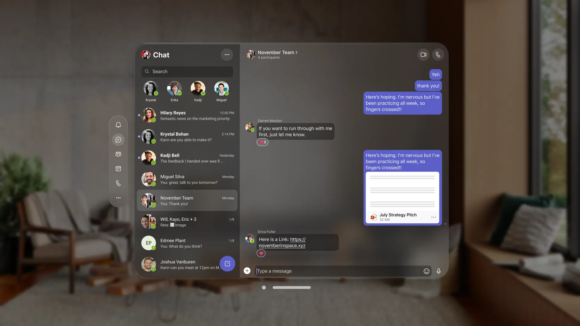 Microsoft Teams screenshot 3