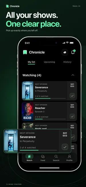 Chronicle: TV & Movie Tracker screenshot 3