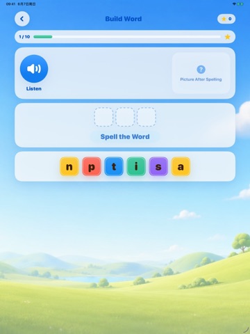 Phonics Tutor 1 iPad screenshot