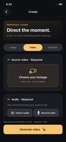Infinite Talk-AI Video Screenshot 3 of 4