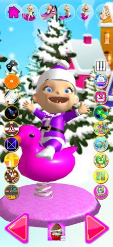 Talking Babsy Baby Xmas Games screenshot