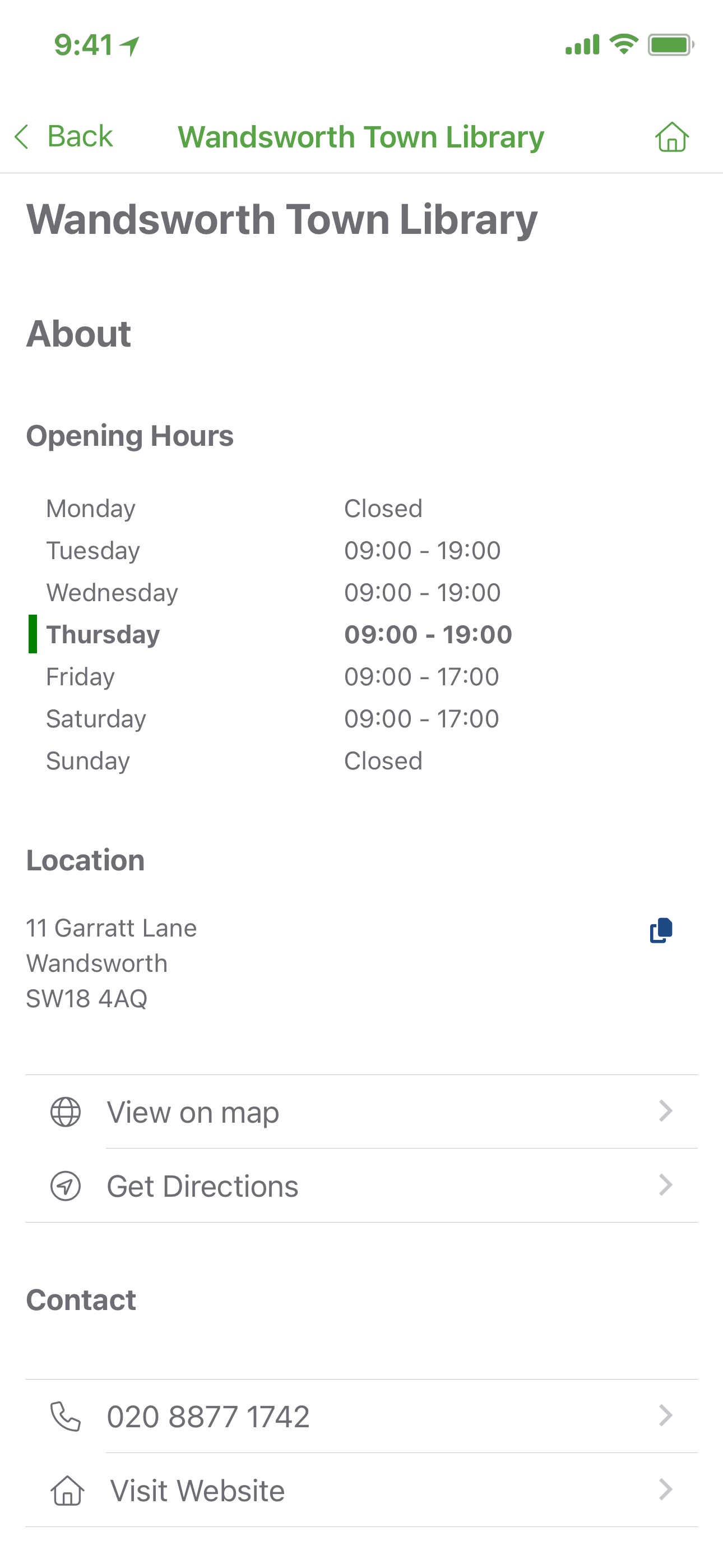 Wandsworth Libraries