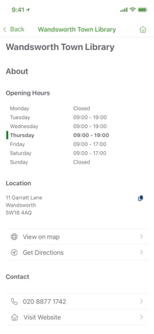 Wandsworth Libraries Screenshot 6 of 6